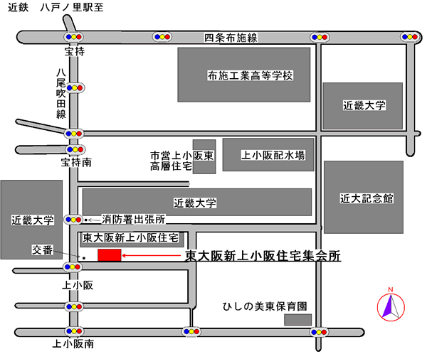 第340投票区 東大阪新上小阪住宅集会所