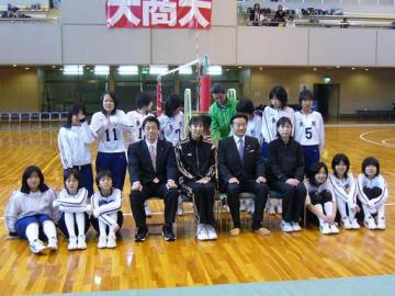 第3回女子中学生バレーボール大会in 東大阪CUP　開会式の写真