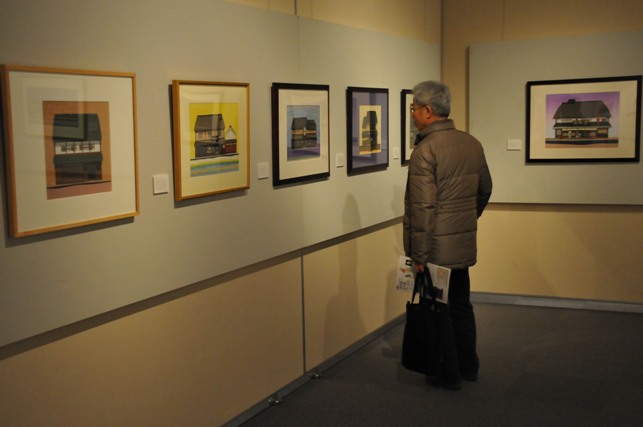市民美術センターで開催されている特別展の写真