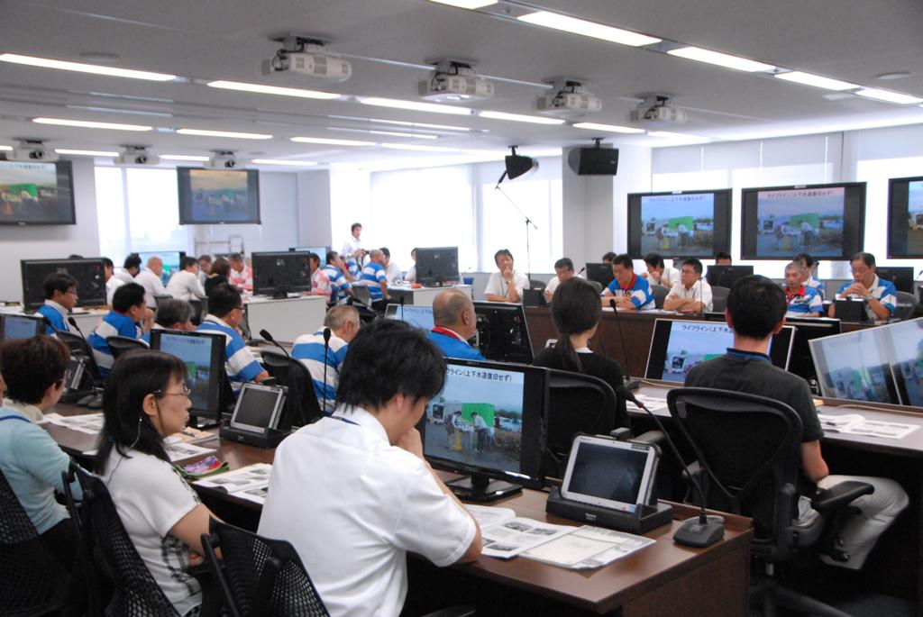 熊本地震　応援職員活動報告会の写真1
