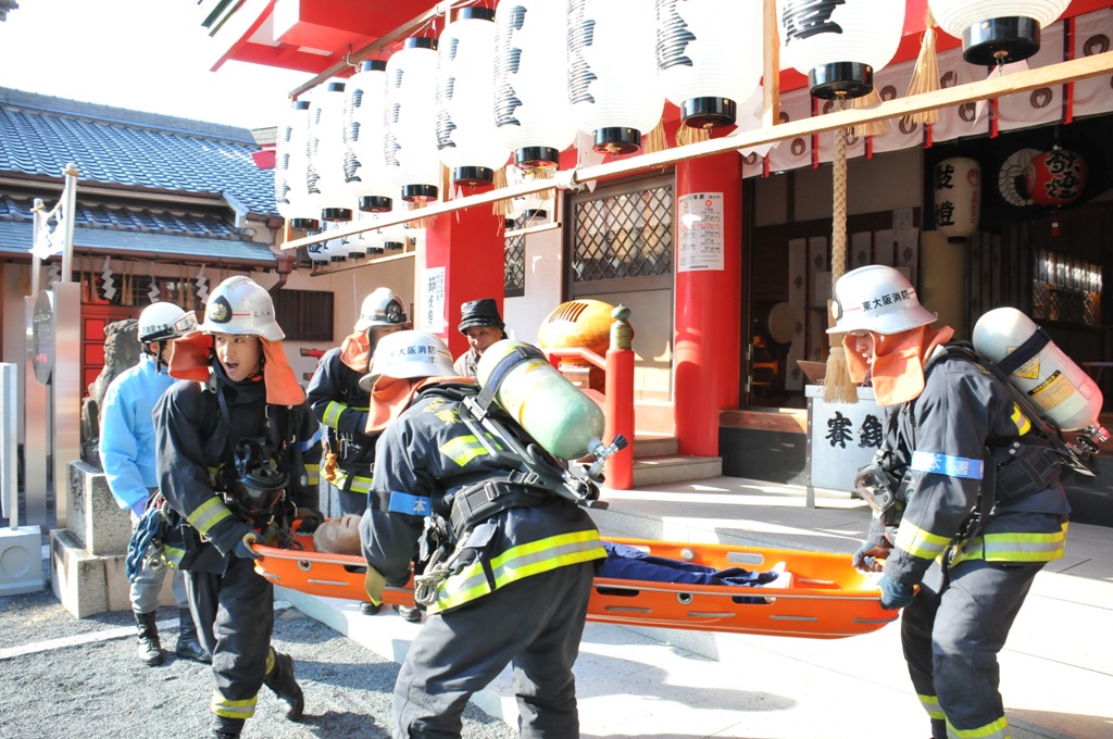 消防訓練の写真1