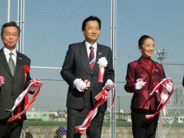 東大阪市立ウィルチェアスポーツコート竣工記念式典の写真