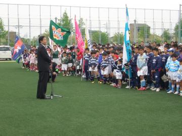 東部大阪ラグビースクール交歓会の写真