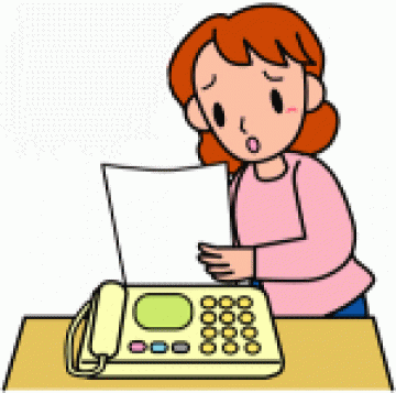 ファクスを利用して通信指令室のファクス受信専用番号へ通報