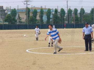 中学生ソフトボール大会の写真