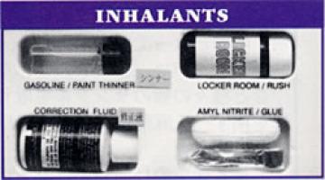 吸引剤（シンナーなど）の写真