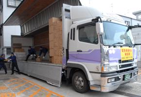 被災地へ支援～福島県いわき市へ物資を搬送