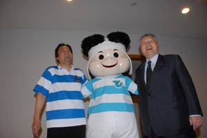 W杯誘致へ弾み！～日本ラグビー協会会長森元首相が激励