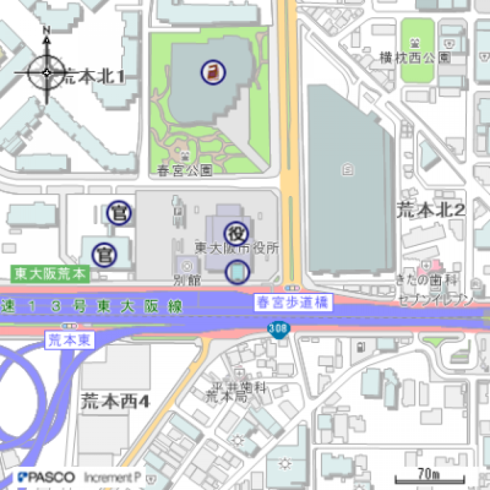 ひがしおおさか E まちマップのご案内 東大阪市