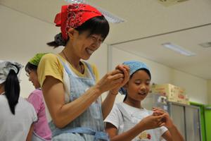 パンを作ってみよう！～学校給食メニュー料理教室 