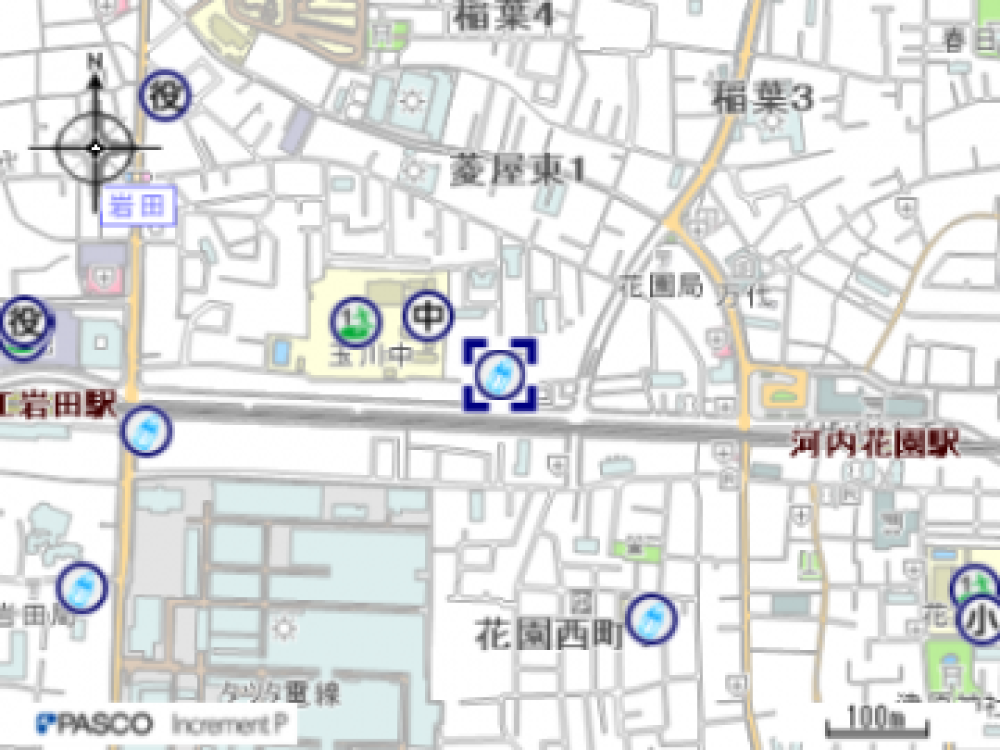 岩田保育所の地図はこちらをクリック