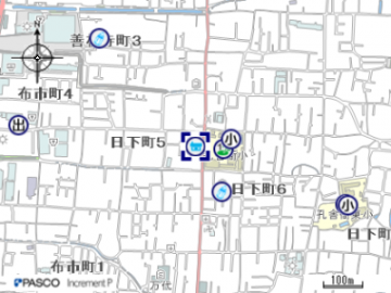 孔舎衛公民分館の地図はこちらをクリック