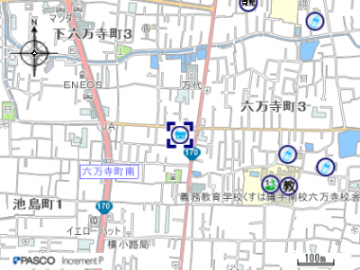 縄手南公民分館の地図はこちらをクリック