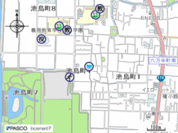 池島公民分館の地図はこちらをクリック