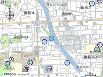 意岐部公民分館の地図はこちらをクリック