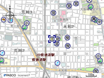 東大阪市シルバー人材センターの地図はこちらをクリック