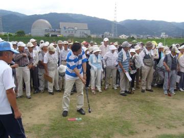 第1回夏季東大阪市民グラウンドゴルフ大会の写真