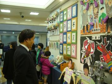 市立小・中学校支援学級生徒作品展の写真