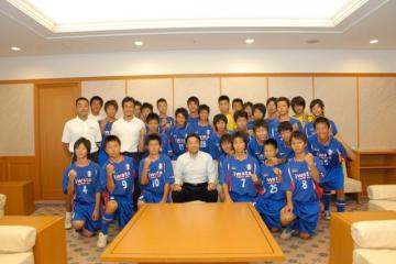 岩田フットボールクラブ　日本クラブユース選手権（U-15）大会出場報告の写真
