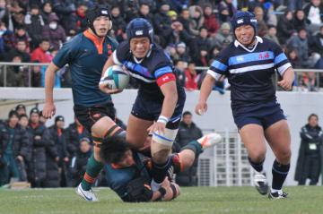 東福岡高校が3連覇～全国高校ラグビー大会の写真