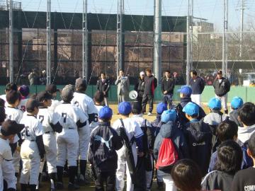 東大阪南ボーイズ　野球教室の写真