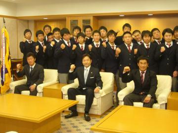 朝鮮高級学校ラグビー部　花園出場報告の写真