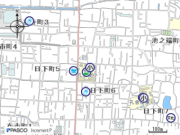 孔舎衙小学校の地図はこちらをクリック