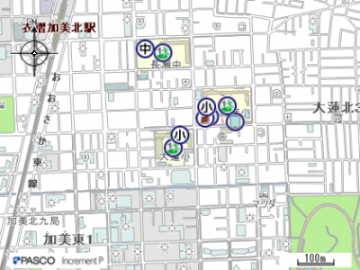 大蓮小学校の地図はこちらをクリック