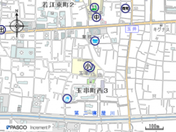 玉串小学校の地図はこちらをクリック