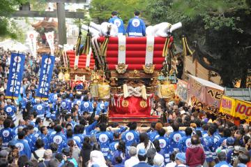 秋祭りの様子