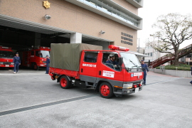 出動車両の写真