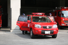 出動車両の写真