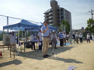 第3回夏季東大阪市民グラウンド・ゴルフ大会の写真