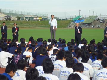 東大阪市民陸上競技大会の写真