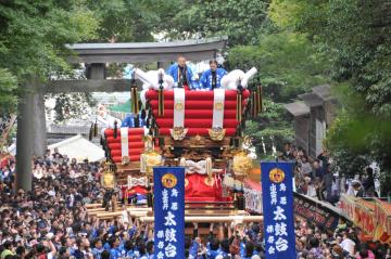 秋郷祭の写真