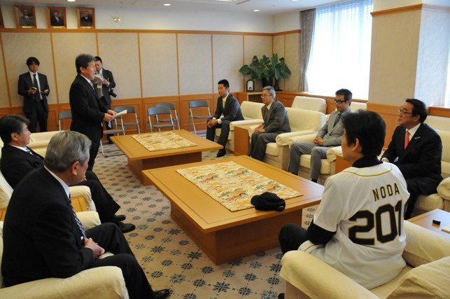 プロ野球ファーム公式戦の開催を発表の写真