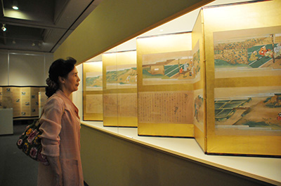 特別展「奈良絵本・絵巻の美」の写真