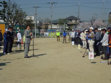 第14回春季東大阪市民グラウンド・ゴルフ大会の写真