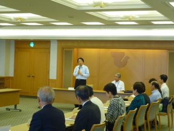 東大阪市民ごみ減量推進委員会会議の写真