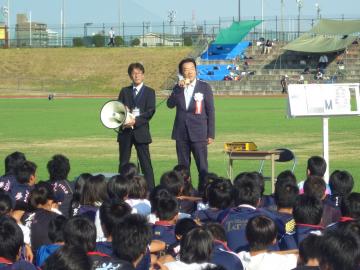 東大阪市民陸上競技大会の写真