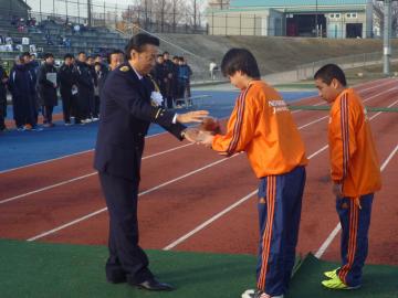 第23回東大阪市中学生ラグビーフットボール大会開会式の写真