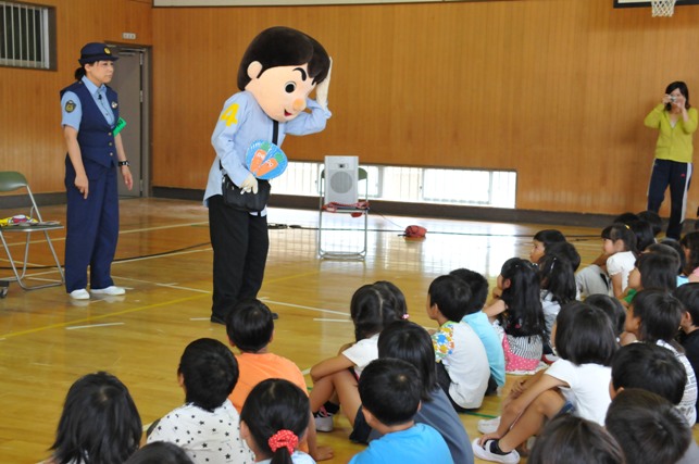 誘拐防止教室の写真