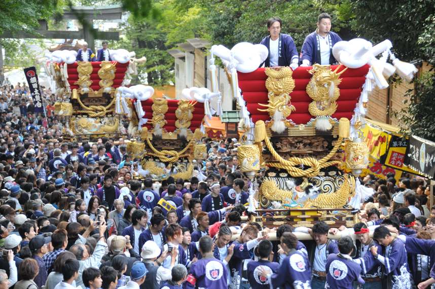 秋郷祭の写真1