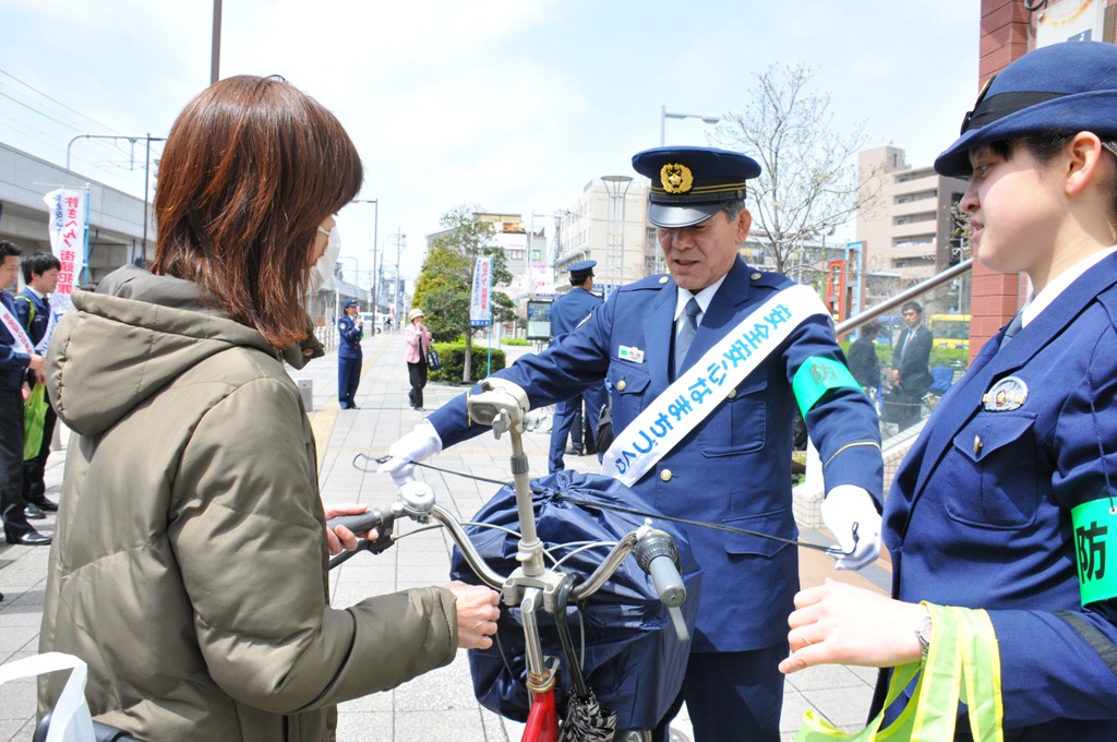 ひったくり防止カバー取付けキャンペーンの写真2