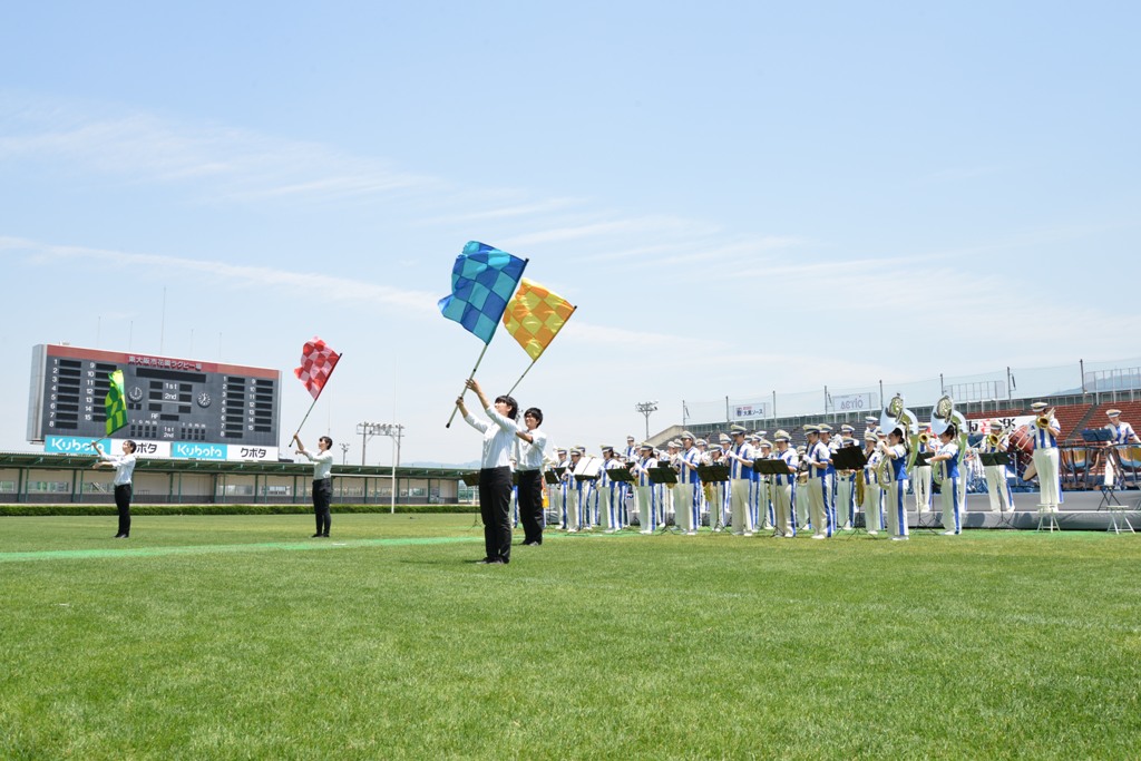 吹奏楽の演奏の様子