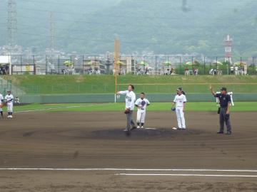 ウエスタン・リーグ公式戦　オリックスvs阪神　オープニングセレモニーの写真