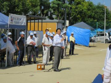 夏季市民グラウンド・ゴルフ大会の写真