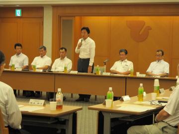 東大阪市防犯連絡協議会・暴力追放推進連絡協議会合同総会の写真