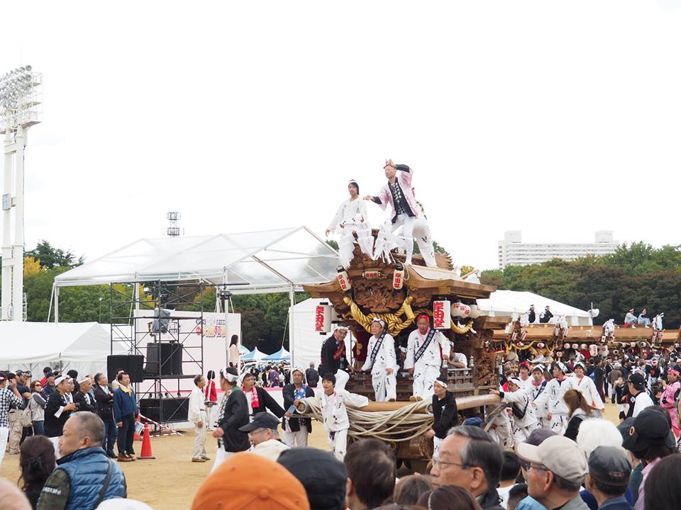 だんじりin大阪城(岸田堂)の写真