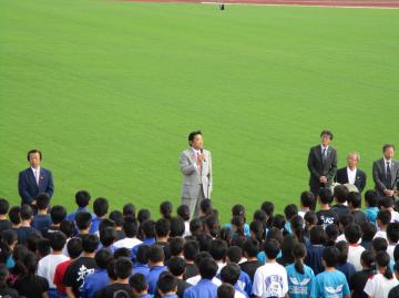 「体育の日」市民スポーツ祭典　陸上競技大会の写真